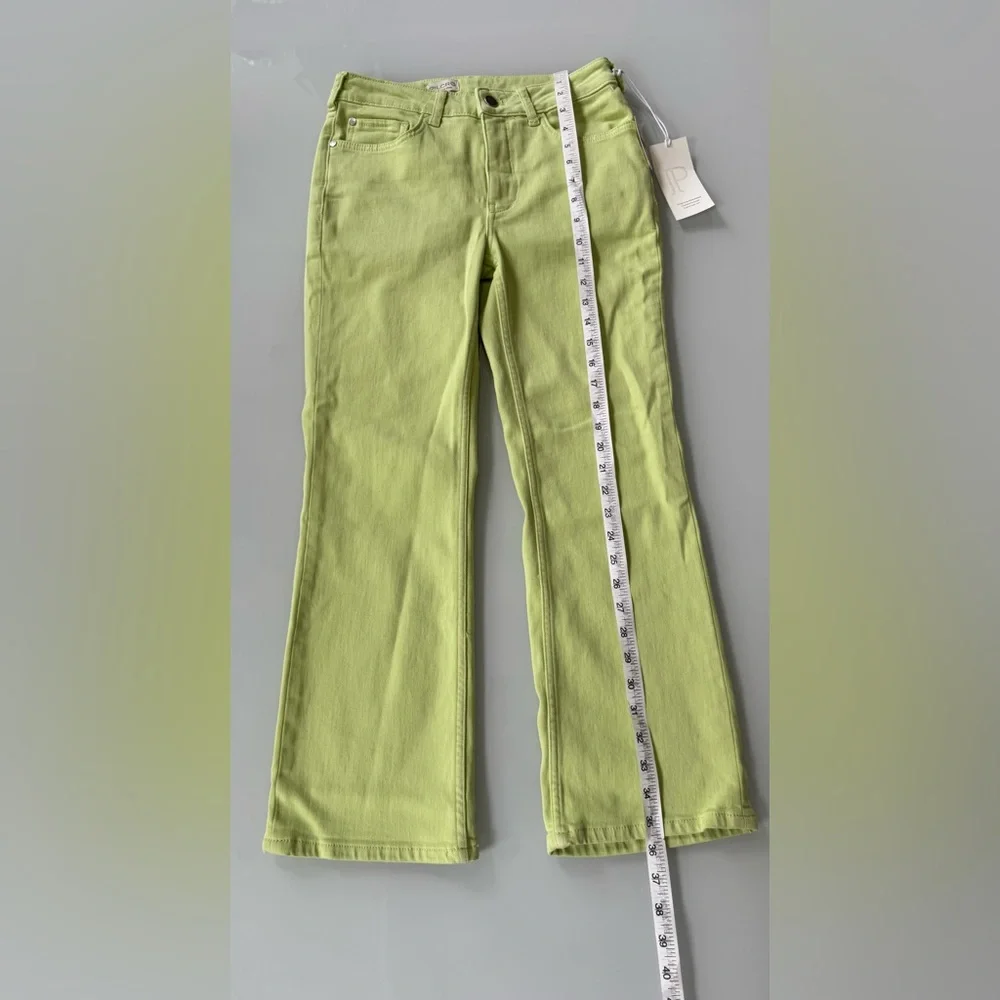 NWT Pilcro Anthropologie Green Flare Jeans | Size 27